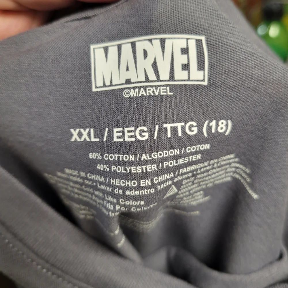 Marvel Venom NWT Glow in The Dark Youth Long Sleeve‎ Shirt Size XXL 18